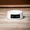 Amici Pet Ceramic Eat + Drink Bowl Large, Pet Food and Water Feeder, Anti-Slip Ceramic Treat Bowl, White Bowl, 24-Ounce - 3 of 4