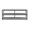 INFURNIC TV Stands and Consoles Ashlar TV Stand with Multi Storage Racks for Living Room Organization, Grey, 17"*63"*25" - 3 of 4