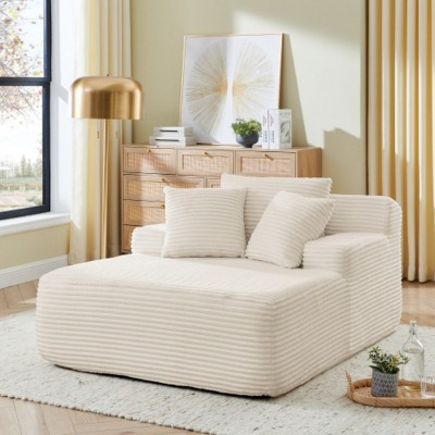 Oversized Velvet Bean Bag Chair, Soft & Cozy Floor Sofa for Adults & Kids, Plush Lounge Seat for Bedroom or Living Room-The Pop Home