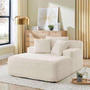 Oversized Velvet Bean Bag Chair, Soft & Cozy Floor Sofa for Adults & Kids, Plush Lounge Seat for Bedroom or Living Room-The Pop Home - 1 of 4