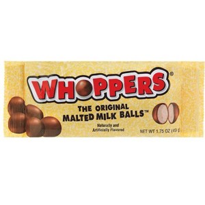 Whoppers Malted Milk Chocolate Candy 1.75 oz (Case of 24) - 1 of 1