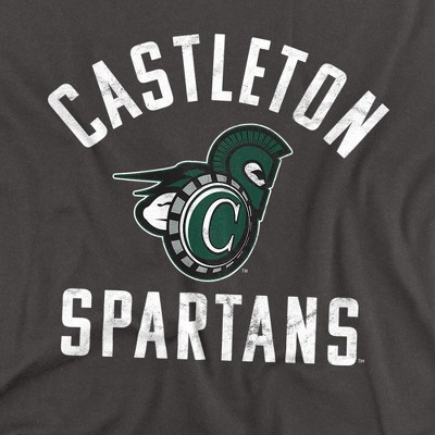 Men's Castleton University Official Spartans Logo T-Shirt