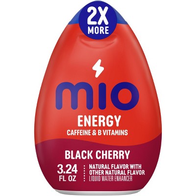 MiO Energy Black Cherry Liquid Water Enhancer - 3.24 fl oz Bottle