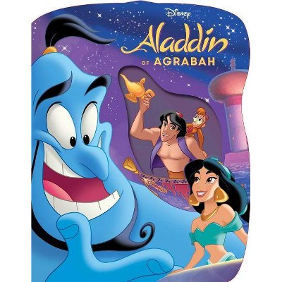 Disney Aladdin of Agrabah - (Googly Eyes) by  Sally Little (Board Book)