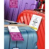 GreatShield 8 Pack Cruise Luggage Tag Holder for Carnival, Princess, Costa, Holland America, P&O & Norwegian Luggage Tags Cruise Ships w/ Zip Seal - 2 of 4