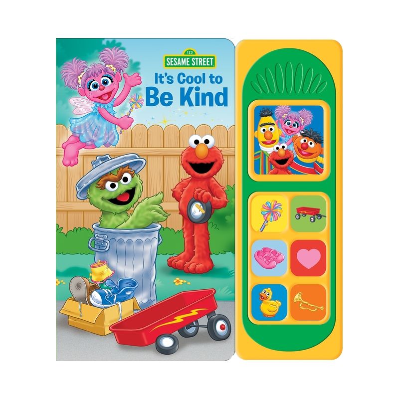 Sesame Street It&#39;s Cool to Be Kind Sound Book with Elmo - by Erin Rose Wage (Board Book), 1 of 5