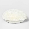 Faux Fur Floor Kids' Pillow Cream - Pillowfort™ - image 2 of 4