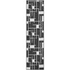 Unique Loom Outdoor Modern Checker Geometric Woven Area Rug - 2 of 4