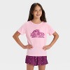 Girls' 2pc Short Sleeve Pajama Set - Cat & Jack™ - 3 of 4