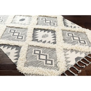 Hauteloom Sultan Wool Living Room, Bedroom Area Rug - Bohemian, Transitional - Plush Pile - 1 of 4
