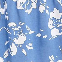 blue floral