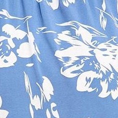 blue floral