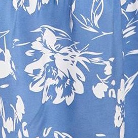 blue floral