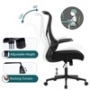 DOMETOUR Executive High Back Computer Chair Black - 4 of 4