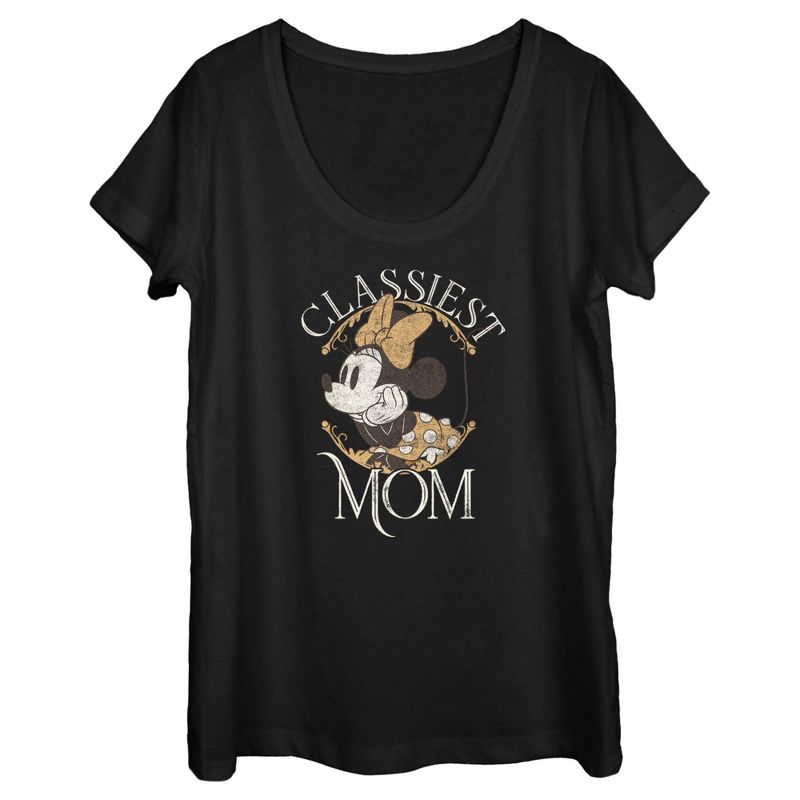 Women's Minnie Mouse Classiest Mom T-Shirt, 1 of 5