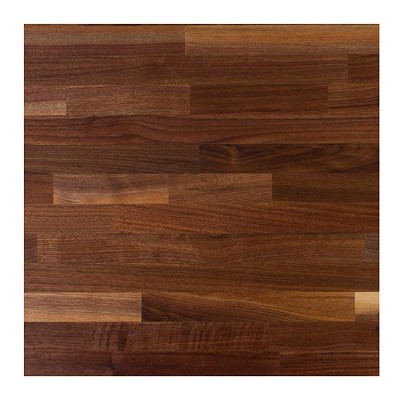 Blended Walnut Rectangular Butcher Block Countertop