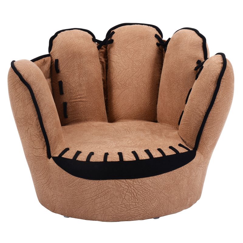 Tangkula Kids Armrest Sofa Five Finger Children Leisure Upholstered Chair, 1 of 7