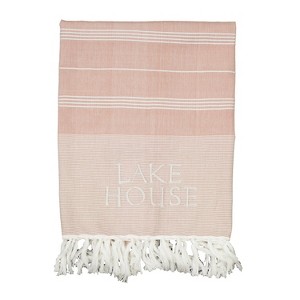 Beachcombers 50"x60" Lake House Throw Blanket - 1 of 2