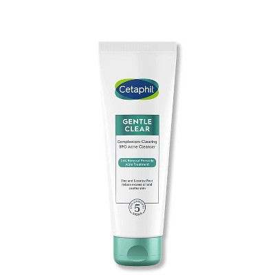 Cetaphil Gentle Clear Complexion-clearing Bpo Acne Cleanser - 4.2 Fl Oz ...