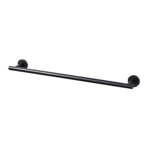 WOWOW 36 in. Stainless Steel Wall Mounted Single Towel Bar in Brushed Nickel - 1 of 4
