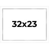 PosterPalooza | Modern Shadow Box 1" Depth White Picture Frame - UV Acrylic, Backing Board, Hanging Hardware - 2 of 4