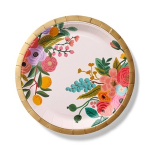 Rifle Paper Co. 10ct Garden Party Dinner Plates - 1 of 3
