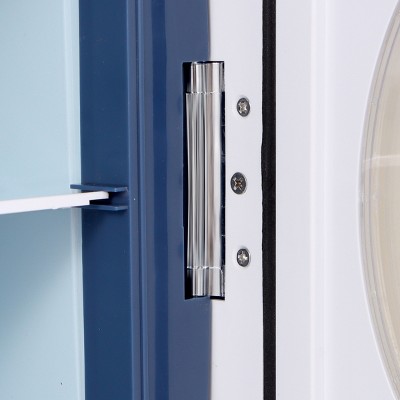 Navy Blue Compact Retro Mini Fridge for RV