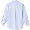 Lands' End School Uniform Kids Long Sleeve Oxford Dress Shirt - 4 of 4