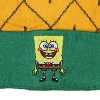 SpongeBob SquarePants Embroidered Character Pineapple Cuff Pom Beanie Hat - 3 of 4