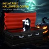 Whisen Halloween Inflatables Outdoor Decorations Vampire and Giant Coffin, Blow Up LED Yard Decor - Multicolor - 2 of 4