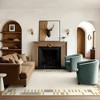 Abynow Medallion Diamond Faded Rustic Indoor Area Rug - 2 of 4