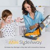 Creative QT SlideAway, Hearts Print, On-The-Go Mini Storage Bag and Table Top Play Mat, Room and Travel Organizer - 2 of 4