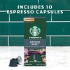 Starbucks by Nespresso Original Line Pods Dark Roast Coffee Espresso Roast - 10ct - 3 of 4