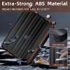 LLHZSY 6 Pcs Lightweight ABS Hardshell Suitcase Set with Wheels - 4 of 4