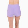 Calypsa Women's Chlorine Resistant High Waisted Swim Shorts - 3 of 3