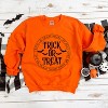 Simply Sage Market Women's Graphic Sweatshirt Trick or Treat Circle - 3 of 4