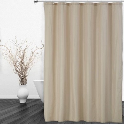 Waterproof Fabric Shower Curtain Liner with Magnets