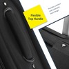 KTMBDW Softside Luggage with Spinner Wheels, 3-Piece Set (20/24/28) - 3 of 4