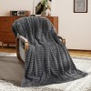 White Warm Blanket with Breathable and Soft for Couch and Bed - 2 of 4