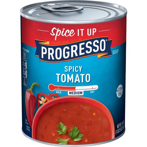 Progresso Spicy Gluten Free Tomato Soup - 18.5oz : Target