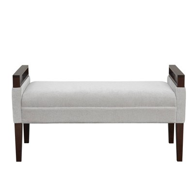 Sloane upholstered shop storage bench