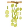 Woodstock Wind Chimes Asli ArtsÃ‚Â® Collection  Mini Capiz Chime  12'' Wind Chime for Outdoor Patio Garden Decor - 3 of 4