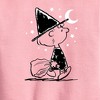 Boys' - Peanuts - Sally Witch Graphic Long Sleeve Fleece Sweatshirt - 2 of 4