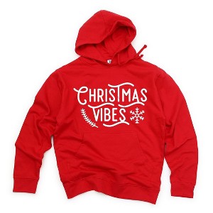 Simply Sage Market Women's Graphic Hoodie Christmas Vibes Snowflake - 1 of 3