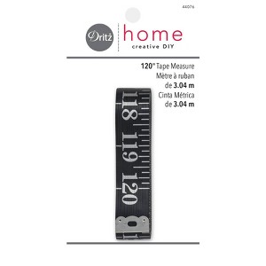Dritz 3ct 120" Fiberglass Tape Measure: Sewing Tools, Body Measuring Tape, 5.875" Length, 3" Width, 3 Pack - 1 of 4