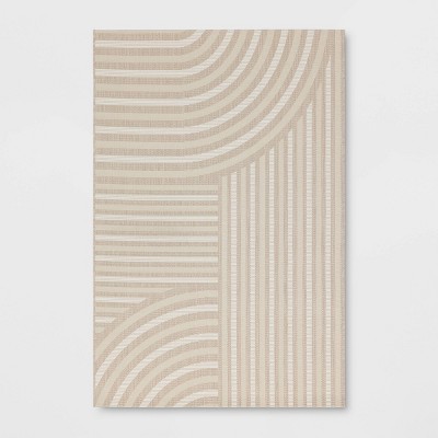 Linear Geo Outdoor Area Rug - Room Essentials™