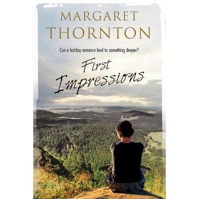 First Impressions - Large Print by  Margaret Thornton (Hardcover)