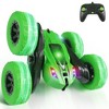 Swtroom Remote Control Car 4WD RC Cars 2.4GHz Electric Race Stunt Toy Car Rechargeable Birthday Gift Green - 2 of 4