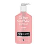 Neutrogena Oil-Free Pink Grapefruit Acne Facial Cleanser - 9.1 fl oz
