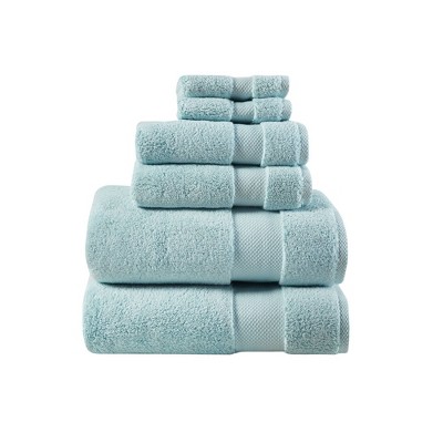 6pc Coventry Bath Towel Set Blue - Caro Home : Target